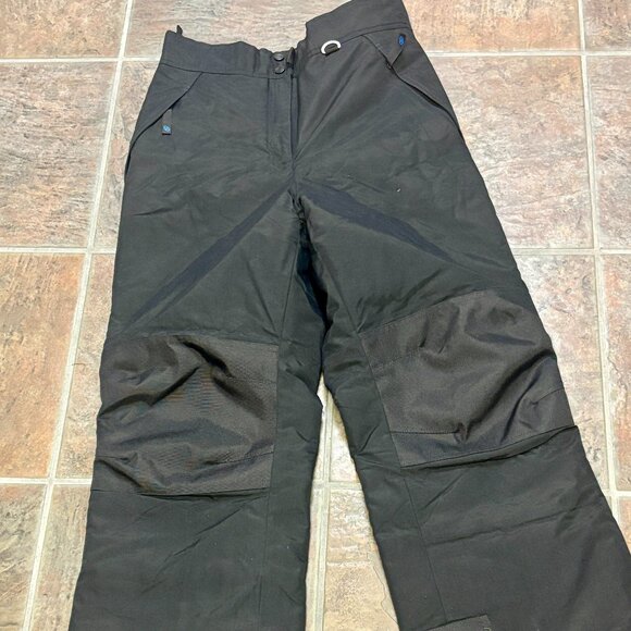 ~~Slalom Men's Size M Black Insulated Ski Pants Snowboard Snow Pants..VGUC!!! - Picture 1 of 4